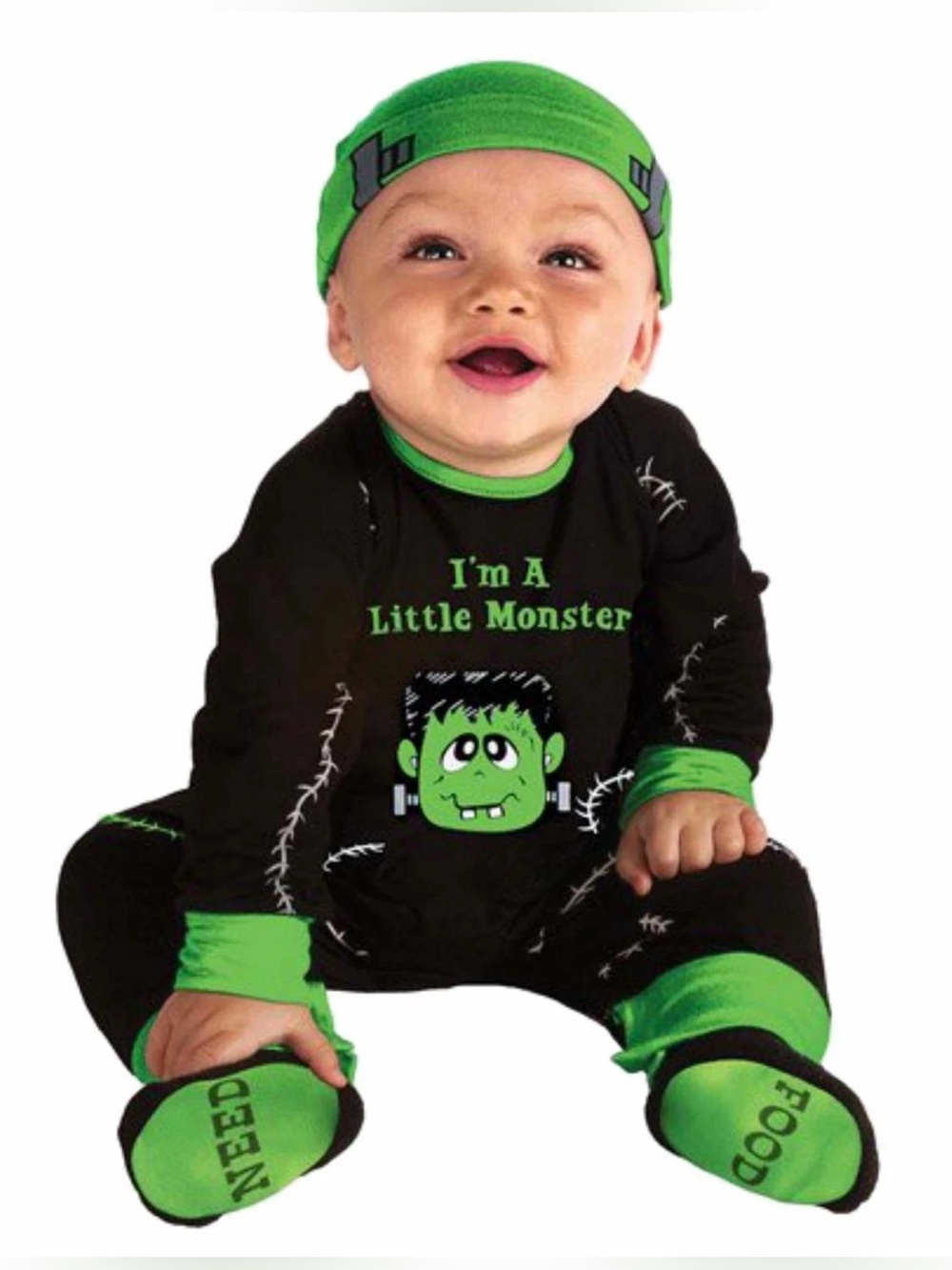 Rubies Baby "I'm a Little Monster" Halloween Costume 0-6 months BNWT